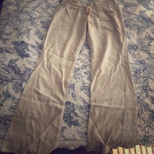 Roxy linen pants